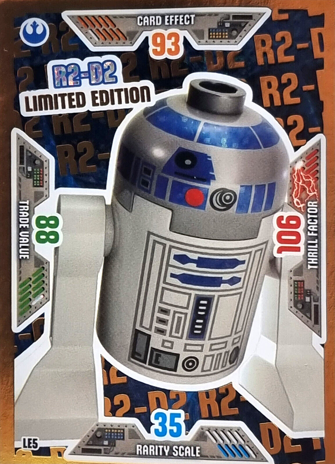 Торговая карточная игра LEGO Star Wars R2-D2 с ограниченной картой LE5 1490₽