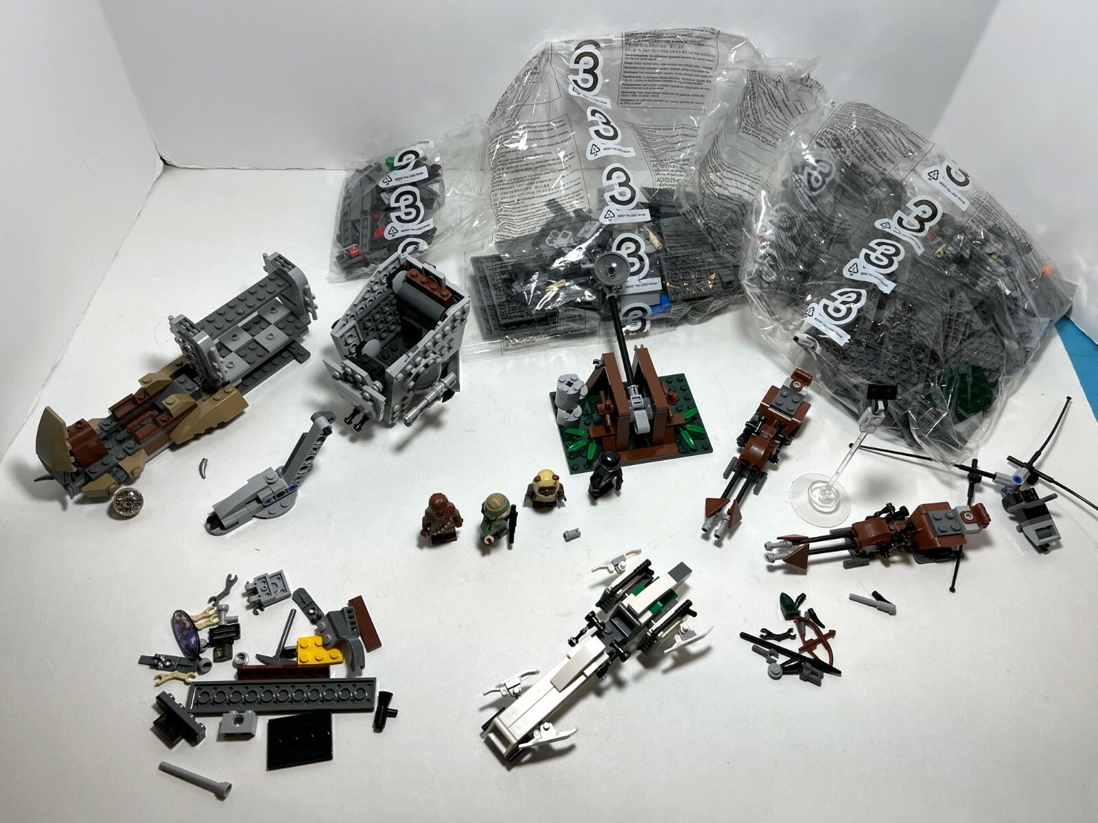 lego star wars the battle of endor 8038 instructions