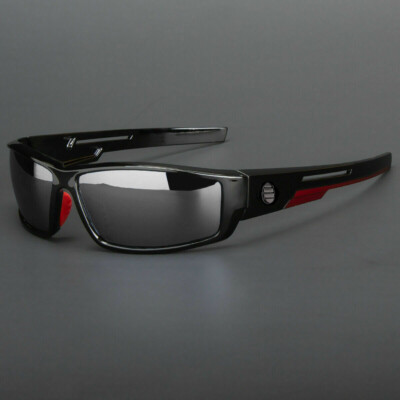Sport Rectangular Polarized Sunglasses Men Lightweight Outdoor Casual Glasses