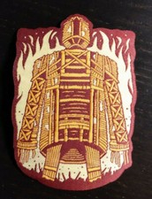 PATCH - The Wicker Man - HORROR - 70s Pagan cult horror movie Christopher Lee