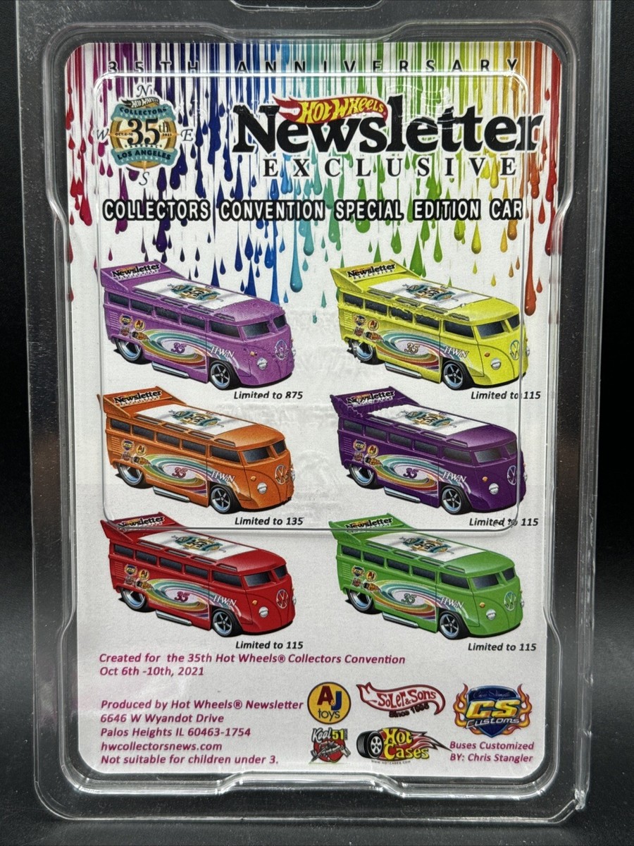 2021 Hot Wheels PINK VOLKSWAGEN VW DRAG BUS T1 Newsletter 2021 Hot Wheels PINK VOLKSWAGEN VW DRAG BUS T1 Newsletter