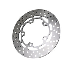 Silver Motorbike Rear Brake Disc Rotors For YAMAHA FZ1 06-09 MT-03 FZ6 Fazer S2