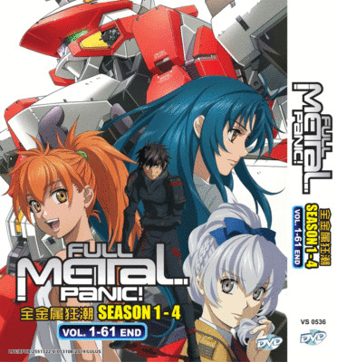 DVD ANIME Full Metal Panic Sea 1-4 Vol.1-61 End ENGLISH DUBBED Region All