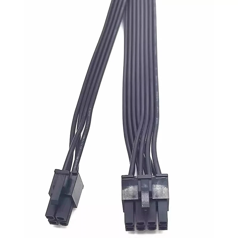 CPU 8P F auf 8+4p M Dual Netzteil Adapter Kabel 18AWG für PC Mainboard - Bild 2 von 4