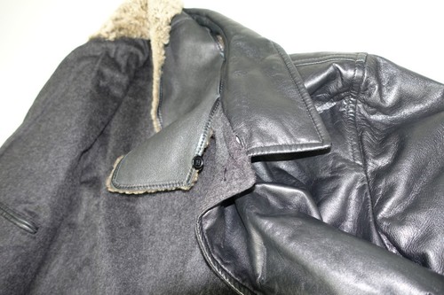 £2950 ENRICO MANDELLI 100% CASHMERE LINED SHEARLING LEATHER 44 54 XL MADE ITALY - Foto 16 di 24