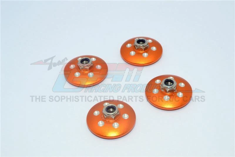 GPM YTL005A ALUMINIUM EXTRA SIZE LOCKING WHEEL WASHER 1/8 RC AXIAL YETI XL TRUCK - Image 4 of 4