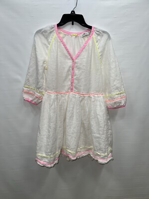 chinese dress ladies Vineyard Vines Womens Westerly Tie-Front Linen Dress  ShopCGX