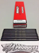 Manley 25335-8 Swedged End 7.800" Long .135" Wall 3/8" 4130 Push Rods Set Of 8