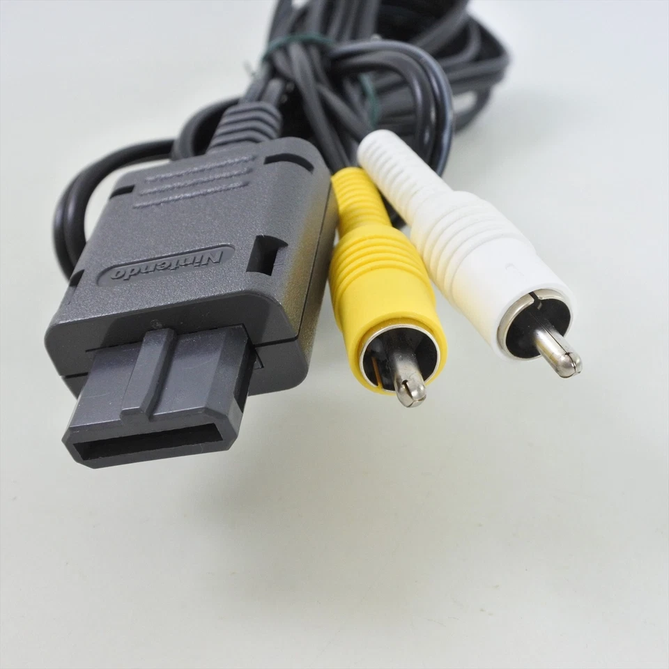 Nintendo Monaural AV Cable (RCA) SHVC-007 Boxed For Super Famicom 64 GameCube 45 - Image 3 of 4