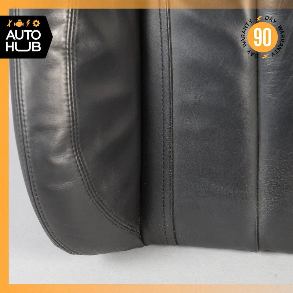 Cojín de asiento superior delantero izquierdo negro OEM BMW F12 650i 640i 12-19 Foto 4 de 4