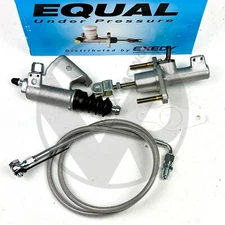 Exedy CMC & Slave Cylinder Kit w Silver Clutch Line 02-06 Acura RSX RSX-S
