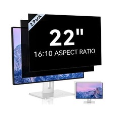  2 Pack 22 Inch Computer Privacy Screen for 16:10 Aspect Ratio Widescreen Mo...