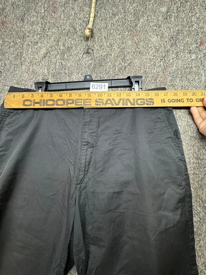 Pantalones Cortos DKNY Para Hombre Algodón Negro Talla 36 Foto 3 de 4