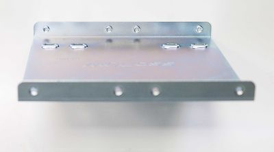 Kingston All-Metal 2.5" To 3.5" Drive Bay Mounting Kit - Silver Anodized HDD/SSD Adapter
