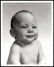Baby portrait 8" x 10" Original Type 1 Photograph C55