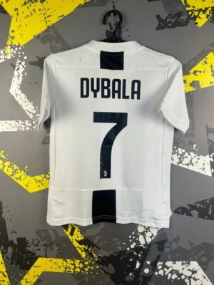 Dybala Juventus Home football shirt 2018 - 2019 Adidas Young S 9-10YRS ig93 - Image 1 of 4