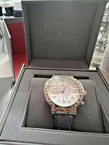 Ladies 100% Authentic Limited Edition Michele Extreme Fleur Watch