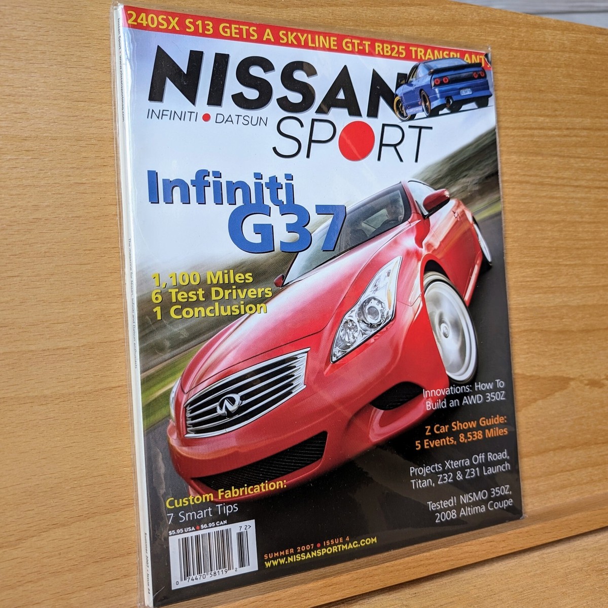 Nissan Sport Magazine Summer 2007 Nissan 350Z MINT No Label | eBay