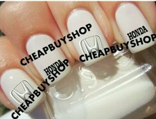 Honda Auto Racing Model Car ShowNail Art Decals