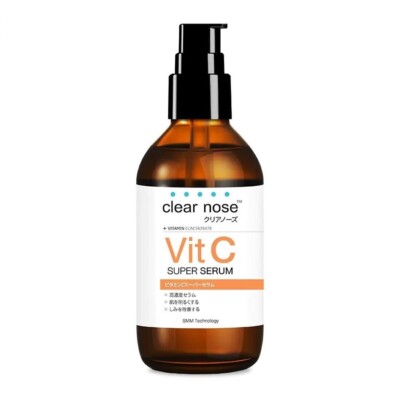 Clear Nose Vitamin C Super Serum Concentrate Skin Brightening Reduce Dark 120 ml
