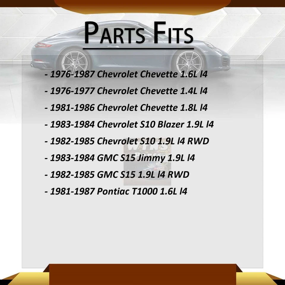 Soportes de motor delanteros 2x para GMC S15 1,9 L TRACCIÓN TRASERA 1982-1985 Foto 2 de 4