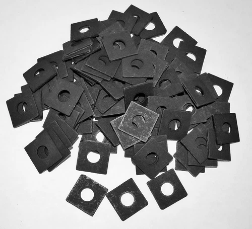 100 Tattoo Machine Black Square Fiber Coil Core Washers 5/16" I.D. Coil Part USA - product listing photo