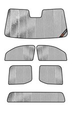 Window Sun Shade Full Set for Toyota Tacoma Double Cab 2024-2025, Split Rear ...