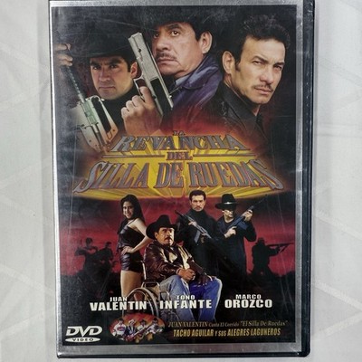 DVD LA REVANCHA DEL SILLA DE RUEDAS JUAN VALENTIN TONO INFANTE PELICULA MEXICANA
