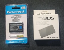 2000mah Replacement Battery and Charger For Nintendo 3DS Brand New With Tools 