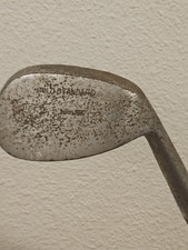 Antique Wood Shaft Gold Standard Niblick Golf Club
