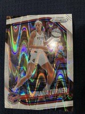 2025 Panini Prizm WNBA Prizm - White Seismic Brianna Turner #105 Indiana Fever