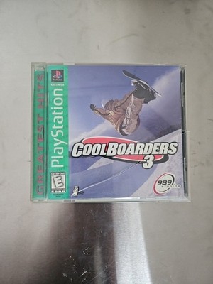 Cool Boarders 3 PS1 Tested And Working