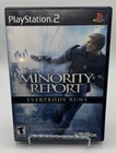 PS2 Minority Report (Sony PlayStation 2, 2002) Tested CIB