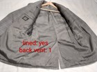46 Jos A Bank Blazer 46L Wool Tailored Fit Jacket Men's, 35"L Blue Gray Plaid — photo 7