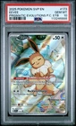 Pokemon Center Stamped Promo Eevee 173 Prismatic Evolutions PSA 10 GEM MINT