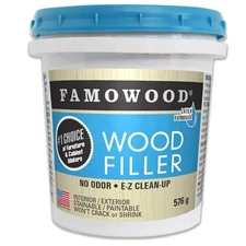 Famowood 40022142 Latex Wood Filler - Pint, Walnut