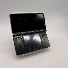 Nintendo 3DS Clear Black CTR-001 Tested Working Japan