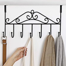Over the Door Hooks for Hanging, Door Hanger Organizer, Over Door Towel Rack ...