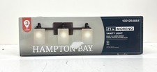 Hampton Bay Moreno 3-Light 21 in. Oil-Rubbed Bronze Bathroom Vanity Light
