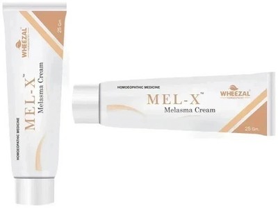 Wheezal Mel X cream 25Gm plus 75 Tablets Combo