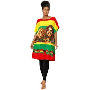 bob marley maxi dress Women's Bob Marley long Black sun dress - Halter Top