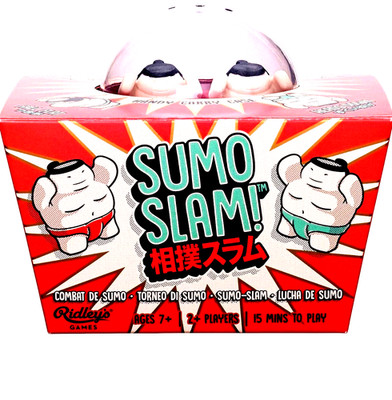 SUMO SLAM BRETTSPIEL VON RIDLEY S - SUMO WRESTLER ROLL & TOSS SPIEL BRANDNEU FAB