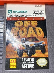 Ivan Ironman Stewart&rsquo;s Super Off Road NES + Nintendo Case