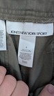 VTG Jones New York Sport 90s Cotton Cargo full length Pants Sz 8 Green #175 — photo 5