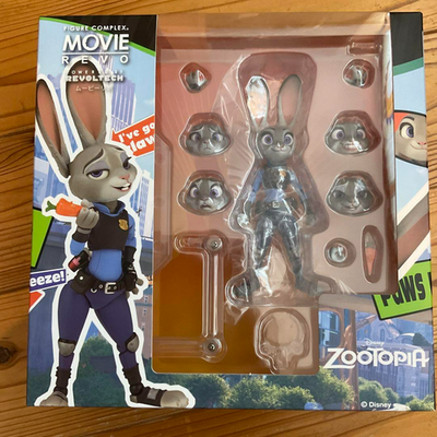 Zootopia MOVIE REVO ジュディ・ホップス Zootopia Movie Revo Series Fox Nick & Judy Hopps Resin Model