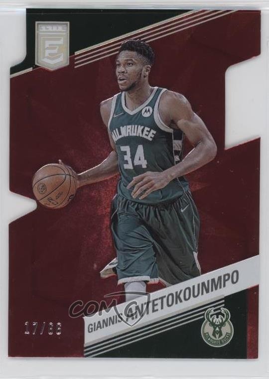 2022-23 Donruss Elite Aspirations 17/66 Giannis Antetokounmpo #94 0x49