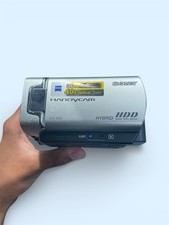 Sony Handycam DCR-SR45 Silver HDD Camcorder 40x Optical Zoom with Case