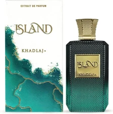 Khadlaj Island Extrait De Parfum Spray for Unisex, 3.4 Ounce