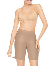 Spanx Assets by Sara Blakely Hi-Waist Mid Thigh Shaper Size 2 Nude NEW