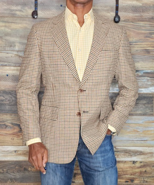 Vintage Hart Schaffner & Marx Wool Eschdrille Blazer Jacket 38R